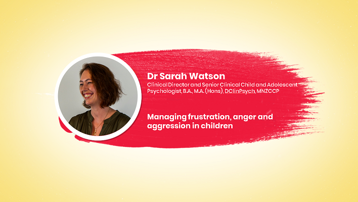 Dr Sarah Watson on anger management with ADHD children