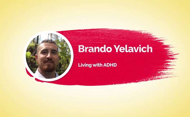 Brando Yelavich on my life with ADHD