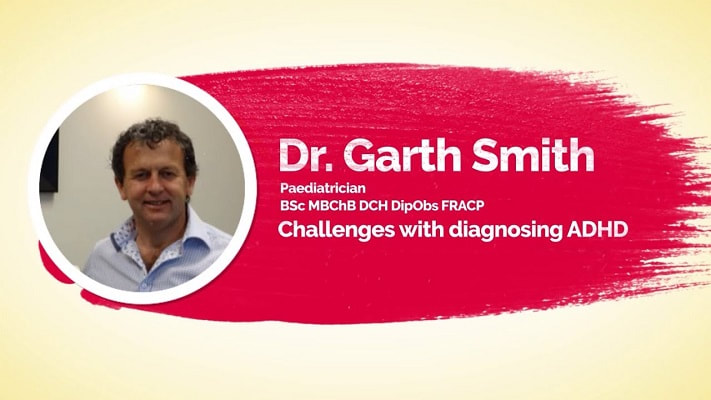 Dr Garth Smith talks about diagnosing ADHD